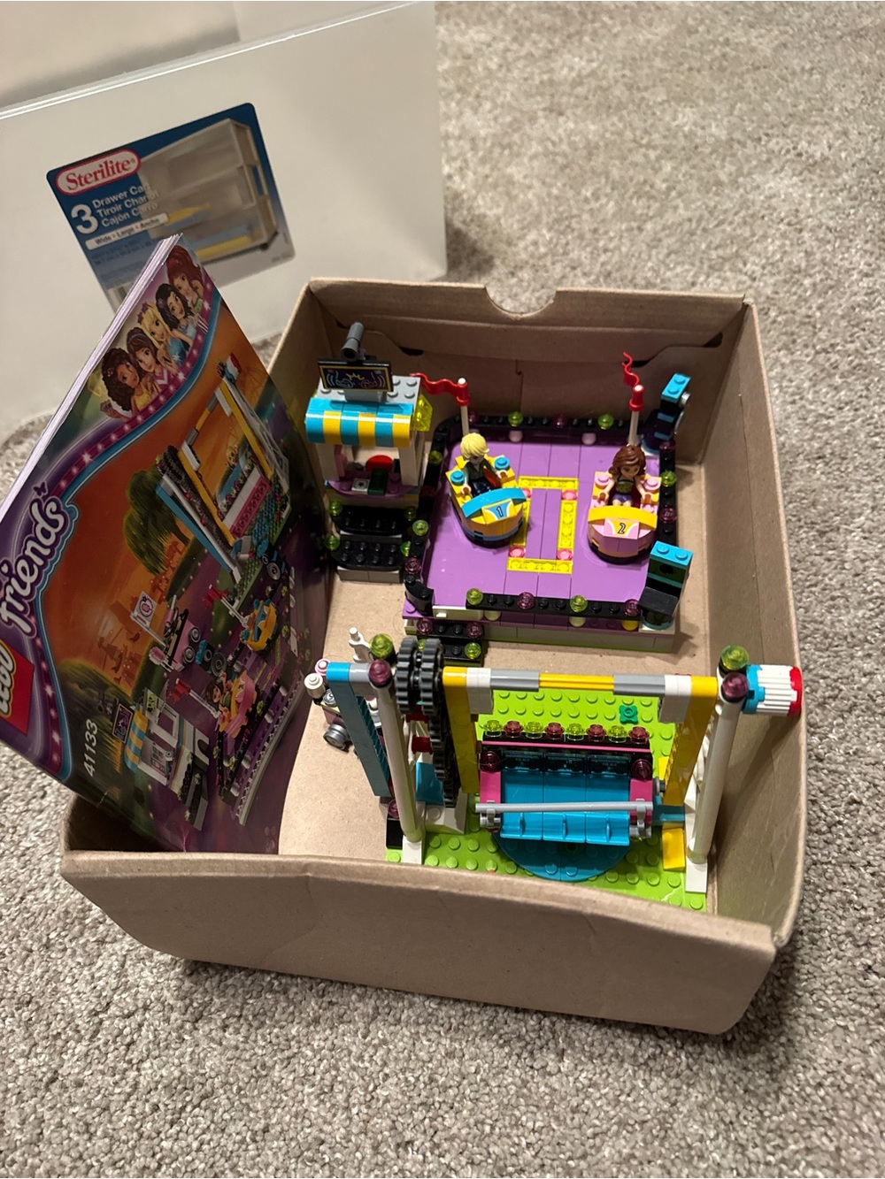 Lego Friends Amusement Park Bumper Cars set #41133